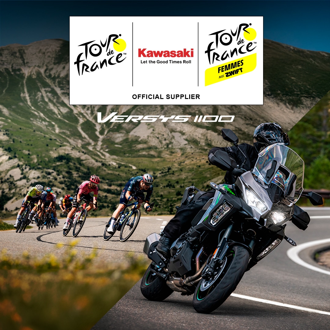 Kawasaki nawiązało oficjalną współpracę z Tour de France