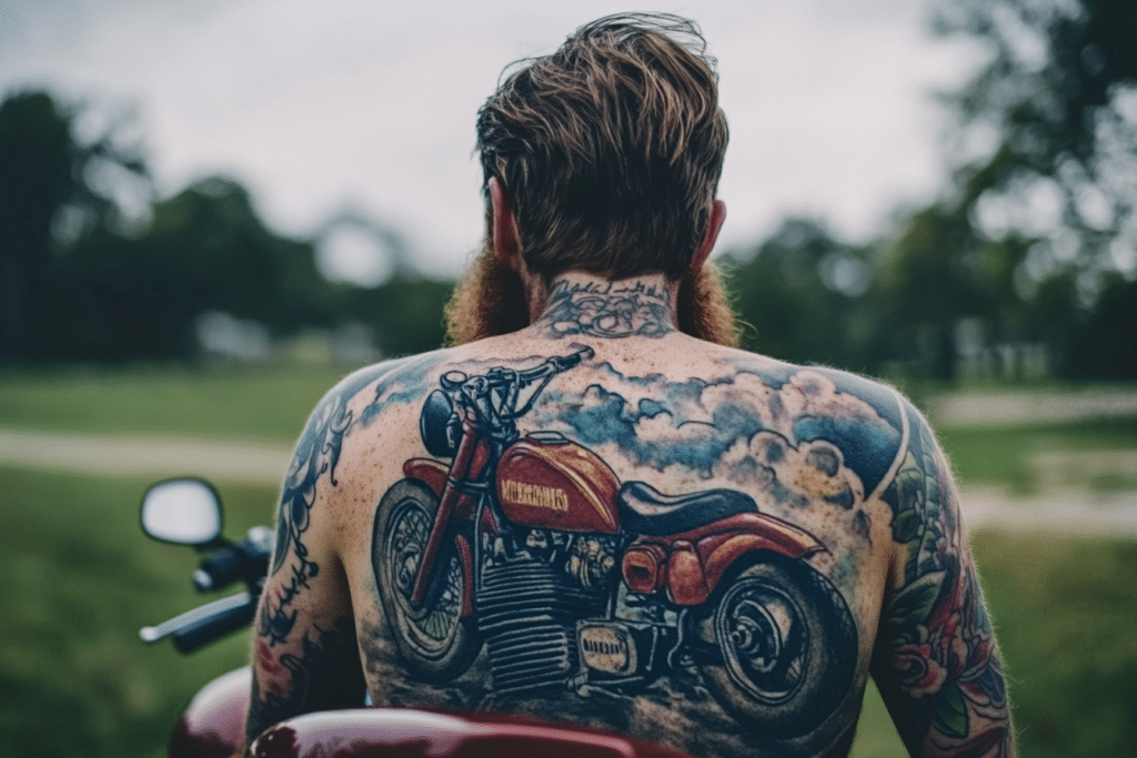 10 propozycji na tatuaż dla motocyklisty
