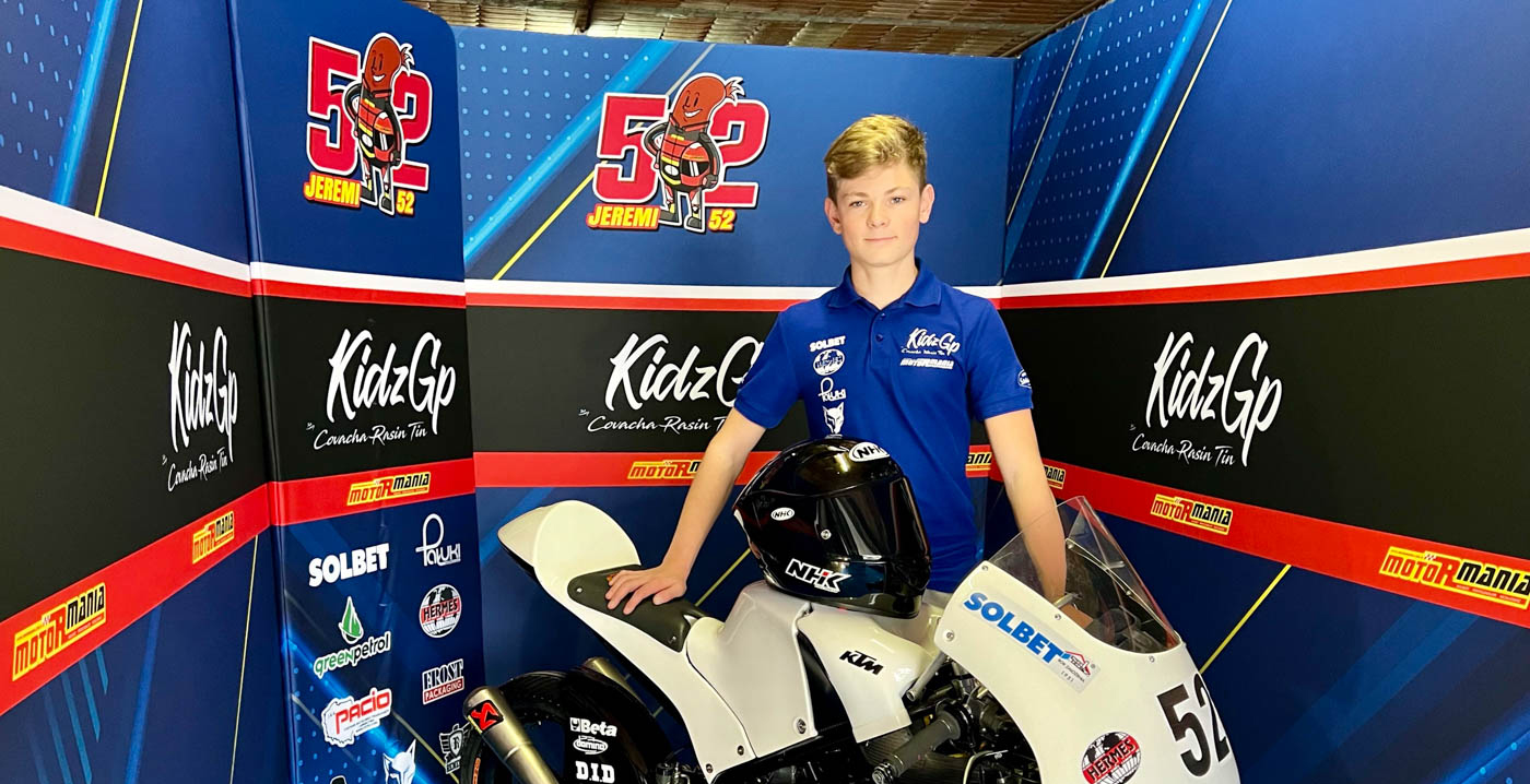 16-letni Jeremiasz Wojciechowski zadebiutuje w juniorskich mistrzostwach świata Moto3
