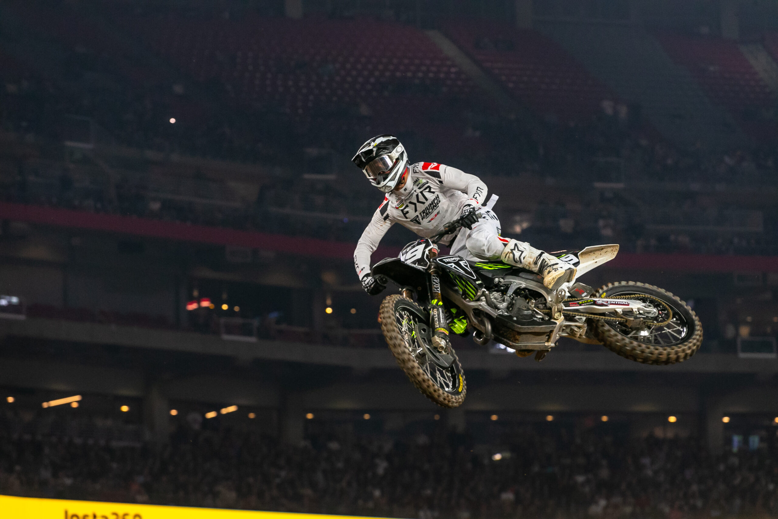 Pierwsze zwycięstwo Triumph Factory Racing w AMA Supercross – triumf Jordon’a Smitha na TF 250-X
