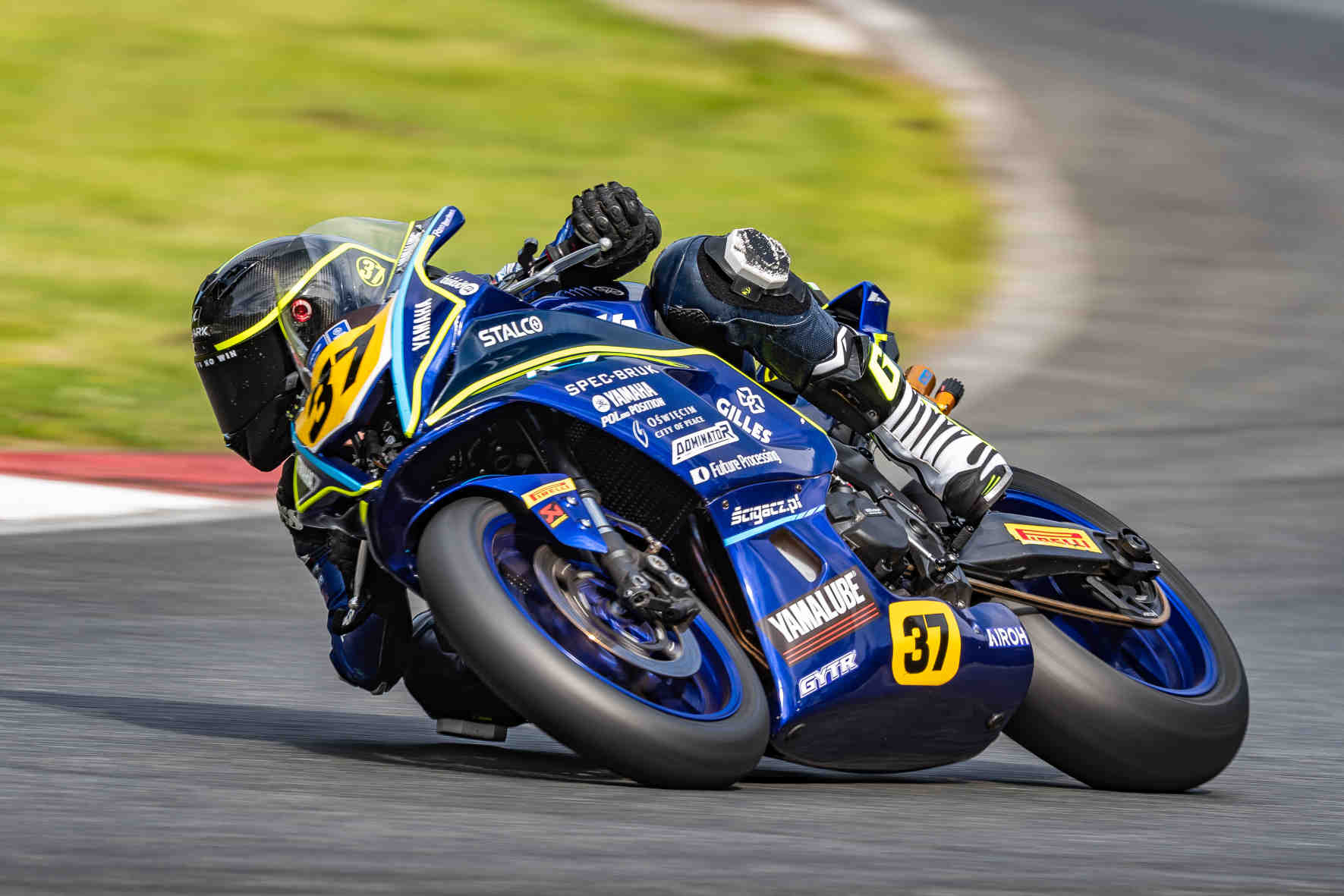 Jakub Belak, reprezentantem Polski w Superfinale Yamaha R7 Cup, podczas finału FIM EWC na Circuit Paul Ricard