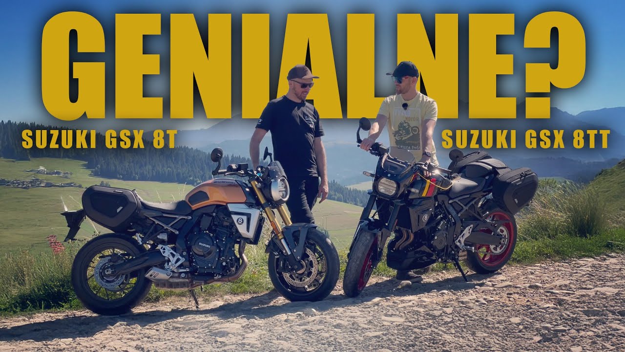 Suzuki GSX-8T i GSX-8TT – japońskie bestsellery w retro wydaniu [VIDEO]