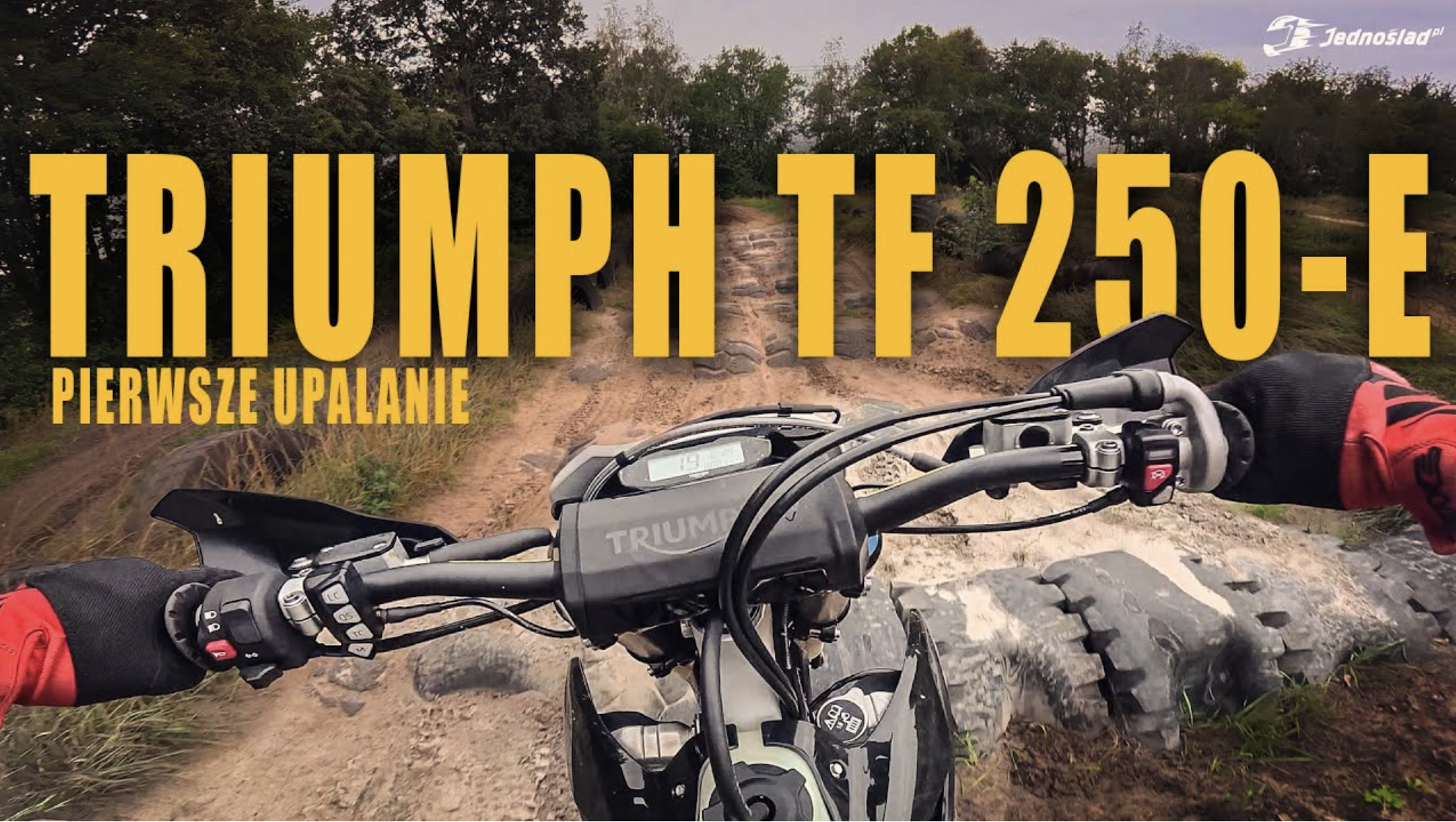 Marzyłem o tym od dawna! Pierwsza jazda na nowiutkim enduro: Triumph TF 250E [VIDEO]