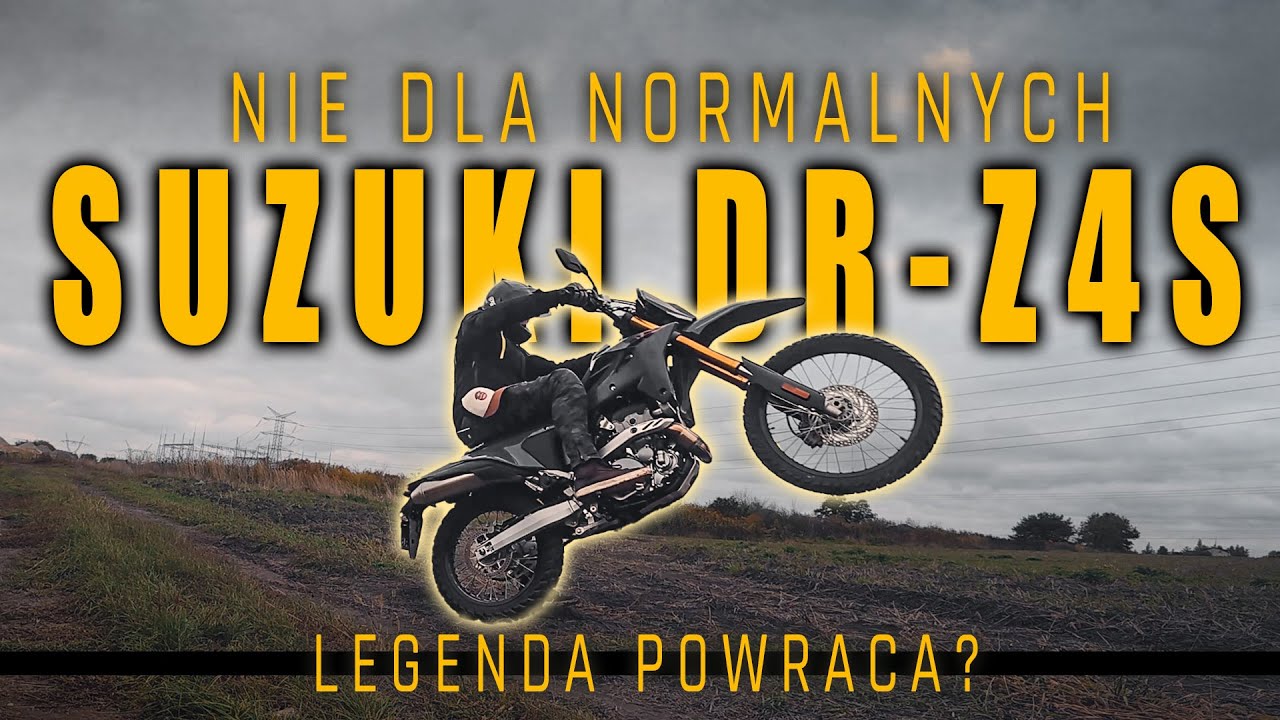 Nowa Suzuki DR-Z 400. Z tym motocyklem musi być coś nie tak… [VIDEO]