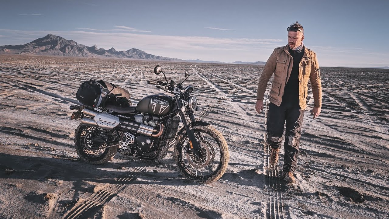 Na 5-tce do odciny po Pustyni Bonneville! Motocyklowy vlog z USA