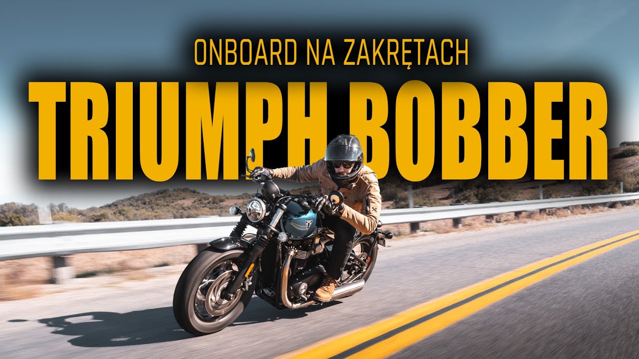 Nie musisz być mistrzem świata! Wystarczy, że dobrze się bawisz! Triumph Bobber Bonneville 2026