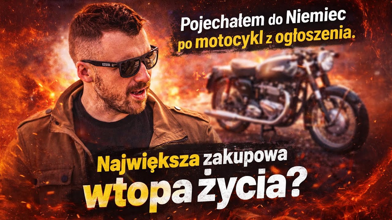 Pojechałem kupić motocykl z ogłoszenia. Kłamstwo na kłamstwie – wtopa życia?