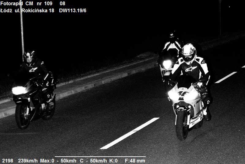 Fotoradary były bezradne. Rząd zamyka lukę dla motocykli