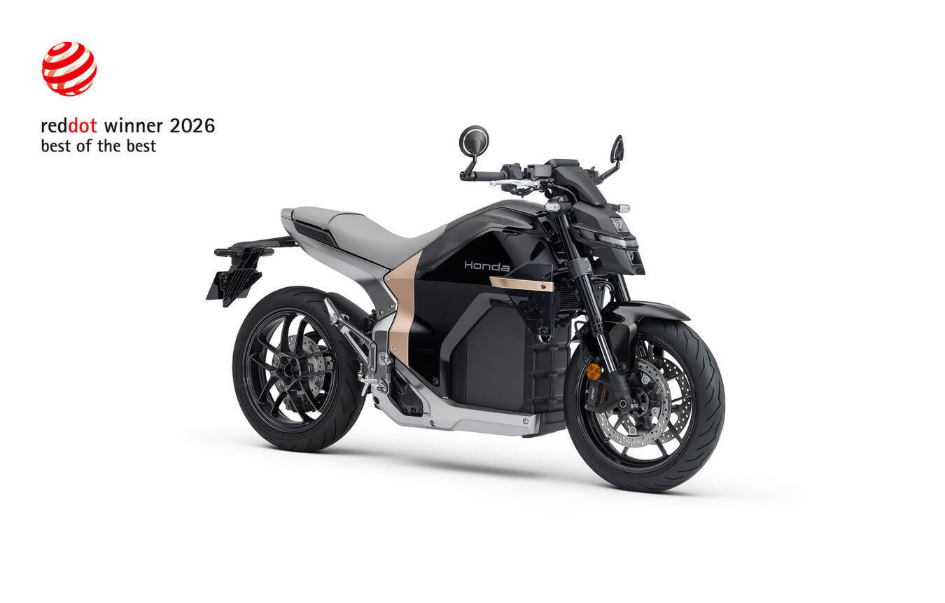Elektryczny motocykl Hondy doceniony. Red Dot: Best of the Best dla modelu n Honda WN7