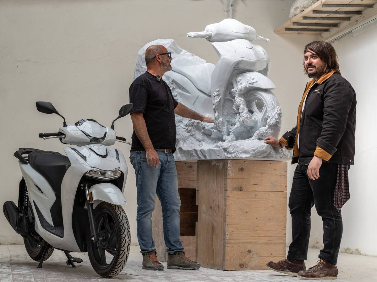 SH Marmo oraz „Hanami” na 25-lecie modelu Honda SH125i: dwa wyjątkowe projekty badające zrównoważony rozwój i design