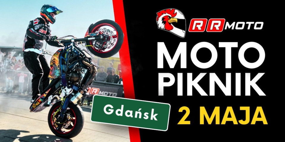 MotoPiknik w Gdańsku. Wielka impreza dla motocyklistów organizowana przez RRMoto już 2 maja!