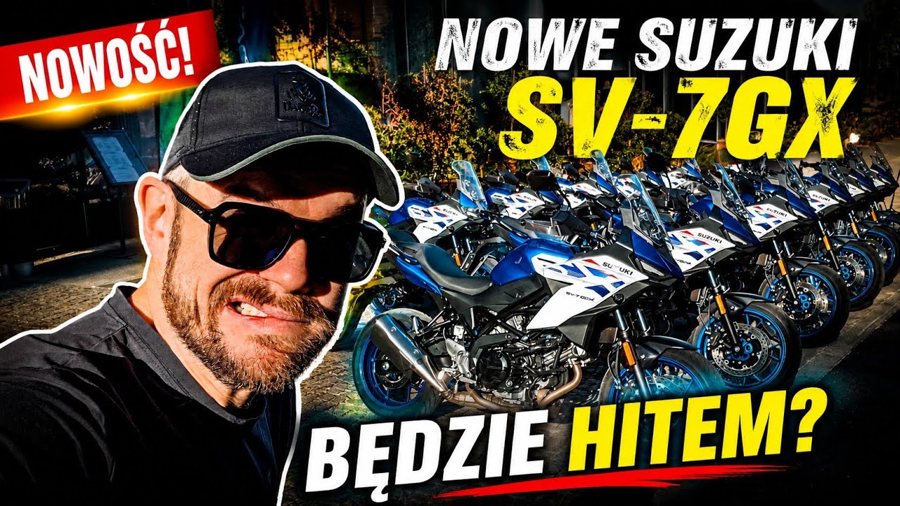 Suzuki SV-7GX. Powrót do tego, za co motocykliści pokochali SV650
