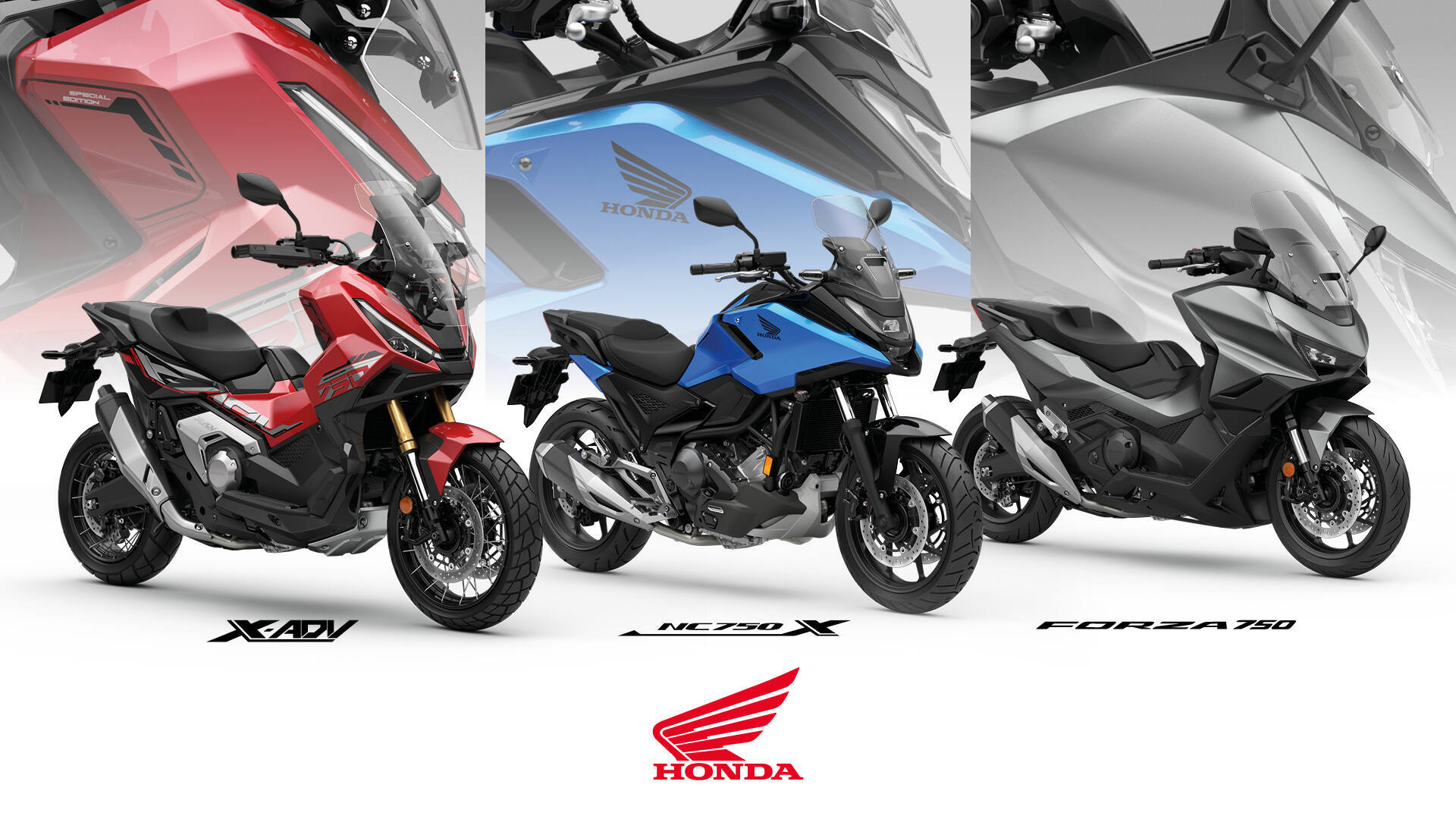 Nowe malowania Hondy na 2027 rok. X-ADV, Forza 750 i NC750X bez zmian technicznych