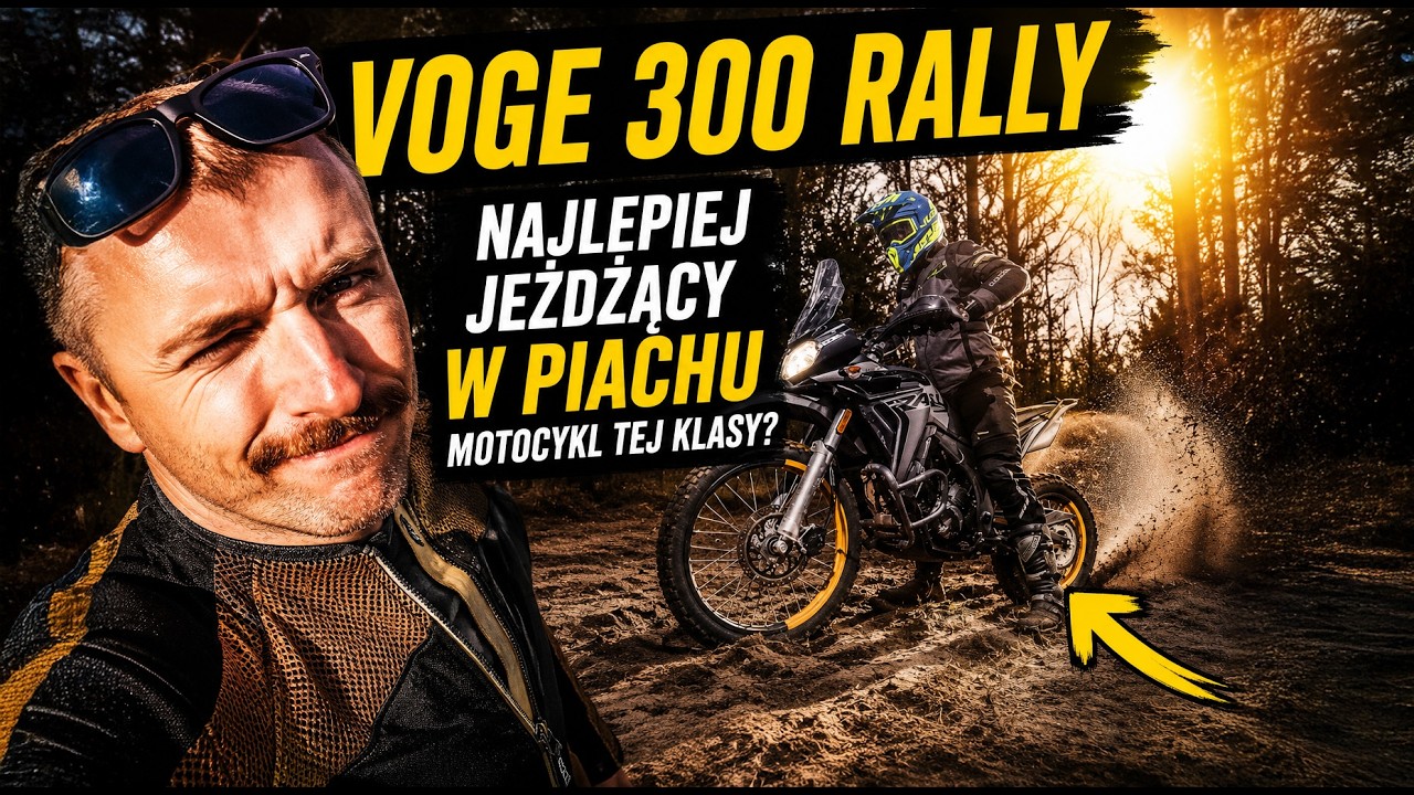 Małe enduro wraca do łask. Voge 300 GY Rally pokazuje, że 29 KM naprawdę wystarczy