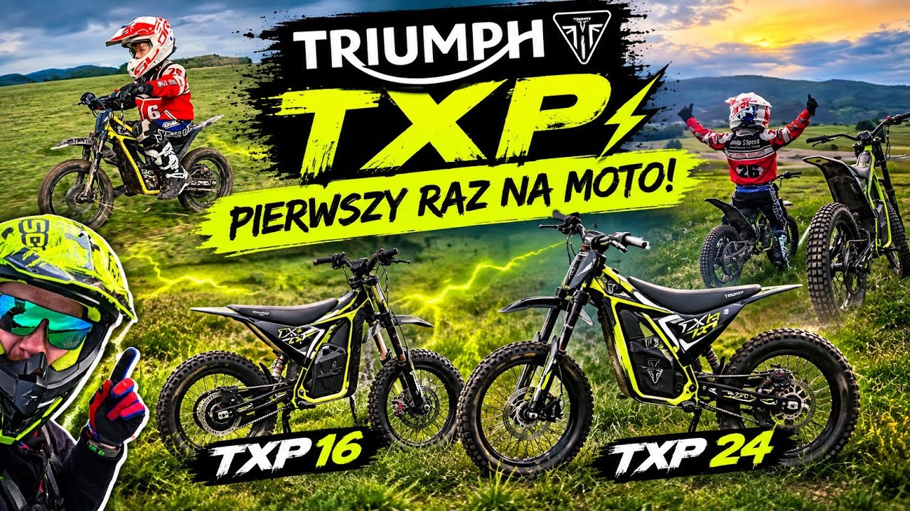 Motocykl dla 3-latka? Triumph pokazał, jak może wyglądać początek motocyklowej pasji